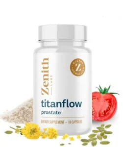 TitanFlow Prostate Support Supplement for improving prostate health and urinary function