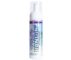 Totally Bangin' Tan self-tanner for a flawless, natural tan without the sun