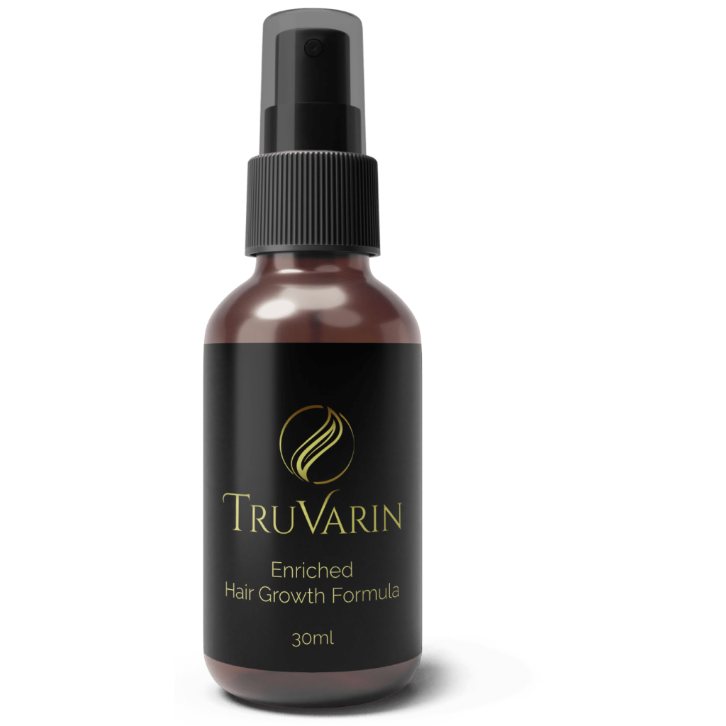 TruVarin hemp extract for hair growth, natural formula to support healthy, thick hair