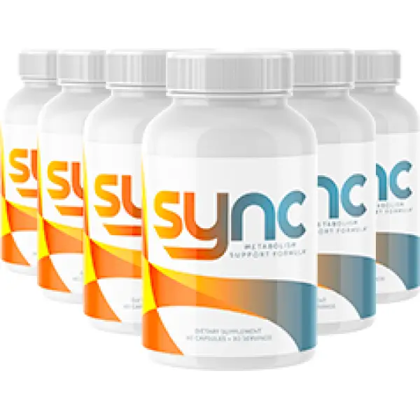 Sync - Metabolism Support Formula: Boost your metabolism, burn stubborn fat, and enhance energy with this clinically proven, nutrient-packed formula.
