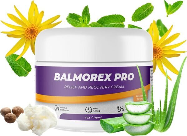 Balmorex Pro Cream for Back and Joint Pain – Deep Penetration, Fast Acting Pain Relief