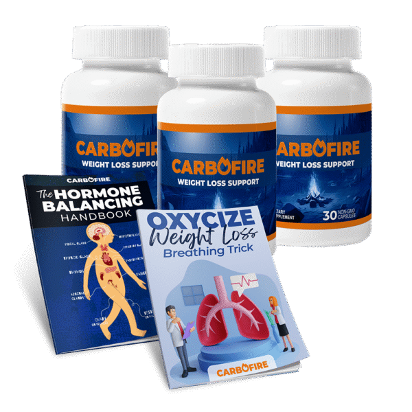 CarboFire Supplement for Healthy Weight Loss and Belly Fat Reduction.