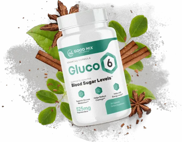 Gluco6 – Herbal supplement supporting healthy blood sugar levels and weight loss with 6 powerful ingredients backed by clinical research.