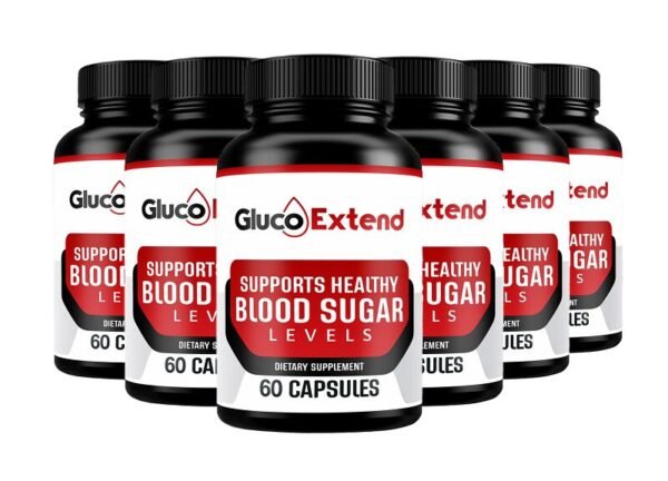 Gluco Extend - Natural Blood Sugar Support Supplement with 11+ Ingredients for Healthy Glucose Levels and Metabolism