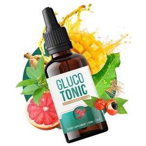 GlucoTonic - Blood Sugar Support, Type 2. Natural ingredients to support healthy blood sugar and metabolism.