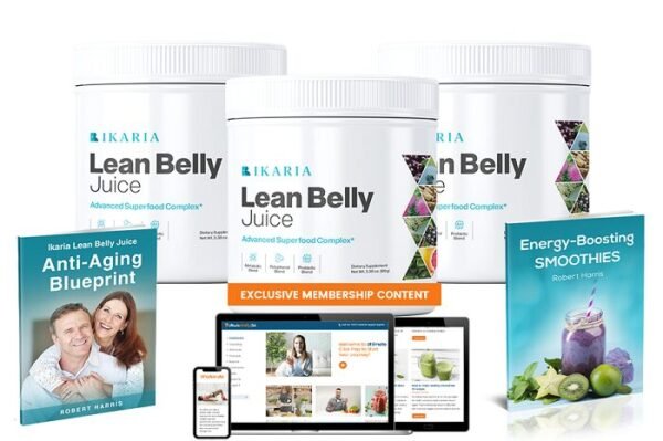 Ikaria Lean Belly Juice - Natural Metabolism Boosting Formula for Weight Loss and Energy. Powerful blend of rare nutrients to support fat burning and healthy digestion.