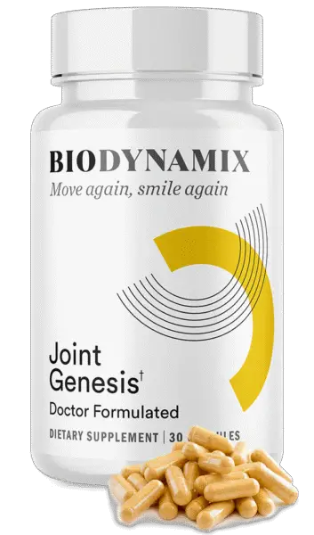 Joint Genesis™ - Advanced Joint Health Supplement with Mobilee®, Ginger, and Boswellia