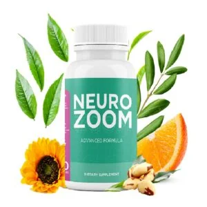 NeuroZoom supplement bottle – natural brain health formula for memory, focus, and cognitive function.