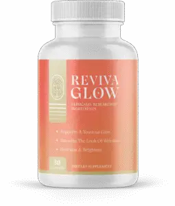 RevivaGlow - Anti-aging formula with Biotin, Vitamin B12, and natural ingredients for radiant, youthful skin.
