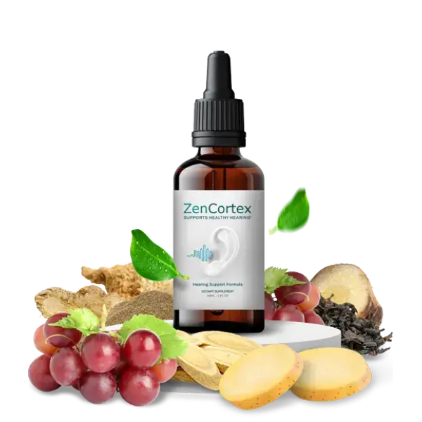 ZenCortex Brain and Hearing Support – Natural Formula for Mental Clarity, Focus, and Protecting Hearing with Research-Backed Ingredients